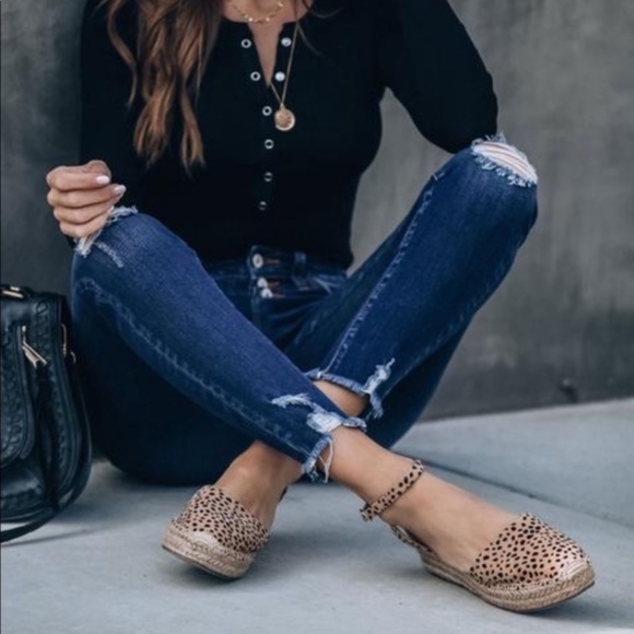 HILLARY Espadrille Wedge - cheetah - Picture 4 of 8